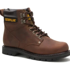 CAT Men's Second Shift 6" Work Boot - Dark Brown - P72593