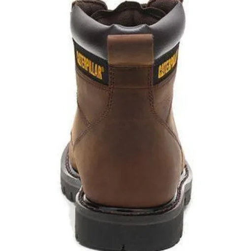 CAT Men's Second Shift 6" Work Boot - Dark Brown - P72593