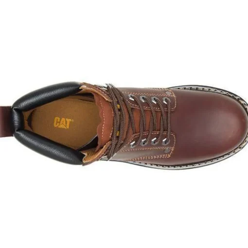 CAT Men's Second Shift 6" Work Boot - Brown - P72365