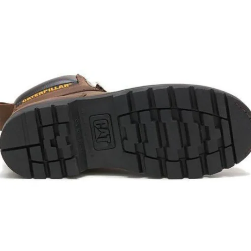 CAT Men's Second Shift 6" Work Boot - Dark Brown - P72593