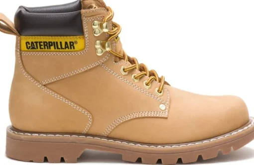 CAT Men's Second Shift Soft Toe Work Boot - Honey - P70042
