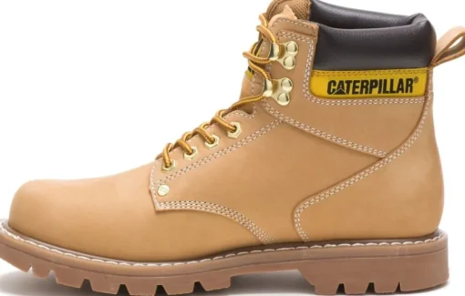 CAT Men's Second Shift Soft Toe Work Boot - Honey - P70042