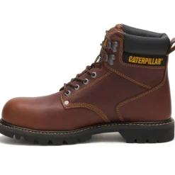 CAT Men's Second Shift Steel Toe Work Boot - Tan - P89817