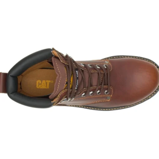 CAT Men's Second Shift Steel Toe Work Boot - Tan - P89817
