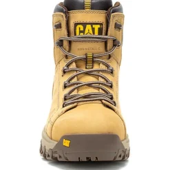 Cat Men's Threshold Rebound Comp Toe WP Work Boot- Honey- P91713