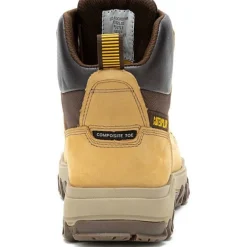 Cat Men's Threshold Rebound Comp Toe WP Work Boot- Honey- P91713