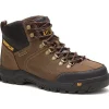 CAT Men's Threshold Steel Toe WP SR Work Boot - Brown - P90935