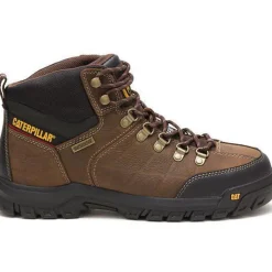 CAT Men's Threshold Steel Toe WP SR Work Boot - Brown - P90935