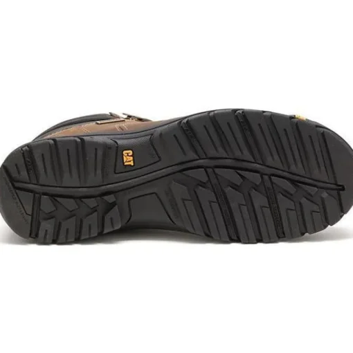 CAT Men's Threshold Steel Toe WP SR Work Boot - Brown - P90935
