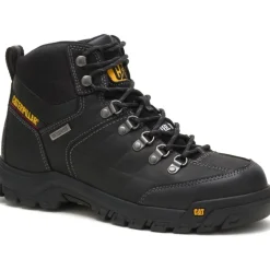 CAT Men's Threshold Waterproof Steel Toe Work Boot - Black - P90936