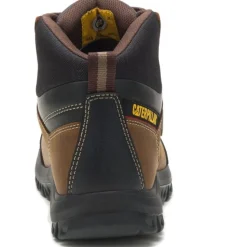 CAT Men's Threshold Waterproof Work Boot - Real Brown - P74128