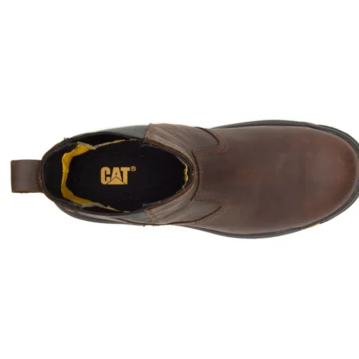 CAT Men's Wheelbase Steel Toe Work Boot - Clay - P91026
