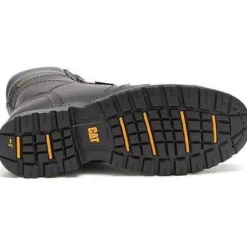 CAT Women's Echo Steel Toe WP Rubber Outsole Work Boot - Black - P90899