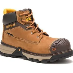 CAT Women's Excavator Superlite Nano Toe WP Work Boot - Brown - P91199