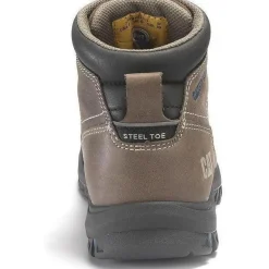 CAT Womens Mae Steel Toe Waterproof Work Shoe - Brown - P91012