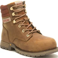 CAT Women's Paisley 6" Steel Toe Slip Resist Work Boot -Pyramid- P91573