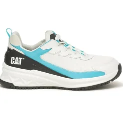 CAT Women's Streamline Runner CCT Original Work Shoe - White/Blue - P91600