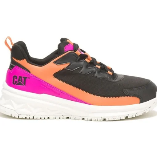 CAT Women's Streamline Runner CCT Original Work Shoe - Black/Pink - P91495