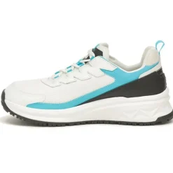 CAT Women's Streamline Runner CCT Original Work Shoe - White/Blue - P91600