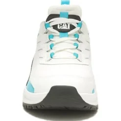 CAT Women's Streamline Runner CCT Original Work Shoe - White/Blue - P91600