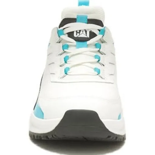 CAT Women's Streamline Runner CCT Original Work Shoe - White/Blue - P91600