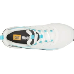 CAT Women's Streamline Runner CCT Original Work Shoe - White/Blue - P91600