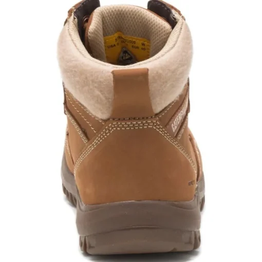 CAT Women's Tess Steel Toe Work Boot - Sundance - P91009