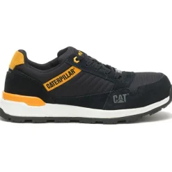 CAT Women's Venward CT Slip Resist Work Shoe -Black/Cat Yellow- P91605