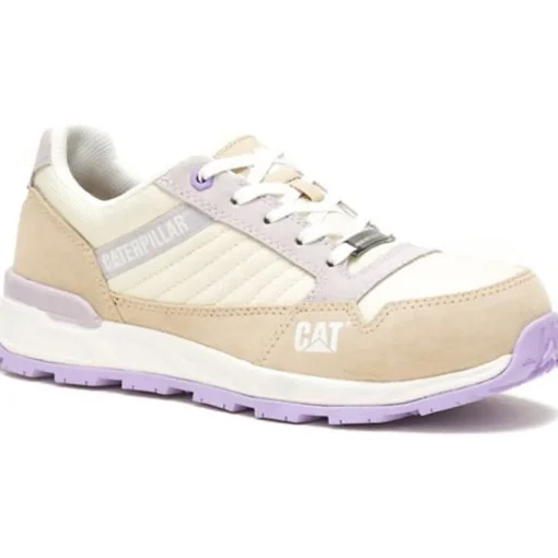 CAT Women's Venward CT Slip Resist Work Shoe -Lilac Marble- P91479