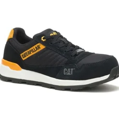 CAT Women's Venward CT Slip Resist Work Shoe -Black/Cat Yellow- P91605