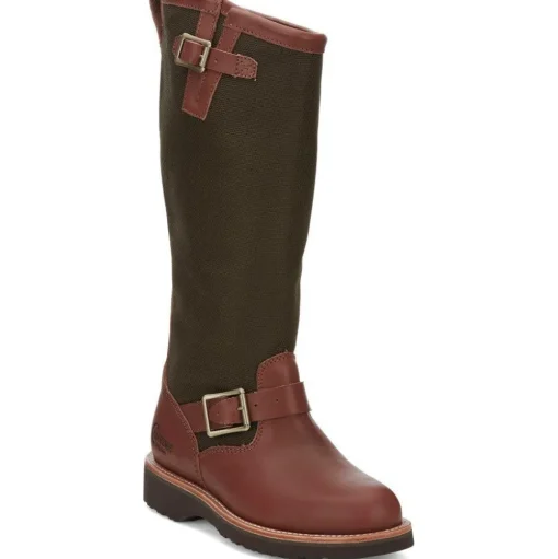 Chippewa Women's Sunjo 15" Soft Toe Outdoor Snake Hunt Boot- Brown - SN6913