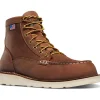 Danner Men's Bull Run 6" Moc Toe USA Made Wedge Work Boot - Tobacco - 15573