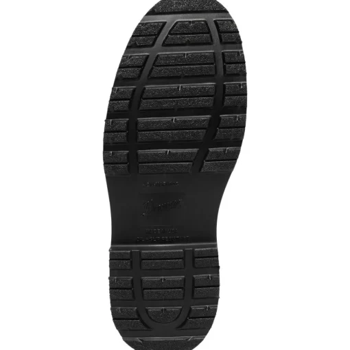 Danner Men's Bull Run 6" Plain Toe Chelsea Work Boot -Black- 15483