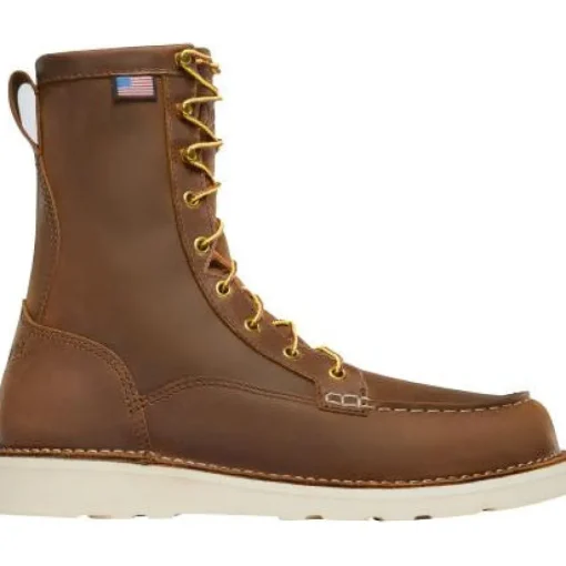 Danner Men's Bull Run 8" Steel Toe USA Made Wedge Work Boot - 15542