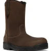 Danner Men's Caliper 10" AL Toe WP Wellington Work Boot -Brown- 19491