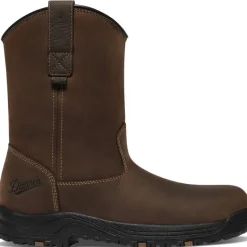 Danner Men's Caliper 10" AL Toe WP Wellington Work Boot -Brown- 19491
