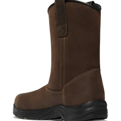 Danner Men's Caliper 10" AL Toe WP Wellington Work Boot -Brown- 19491