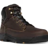 Danner Men's Caliper 6" Aluminum Toe WP Work Boot - Brown - 19453