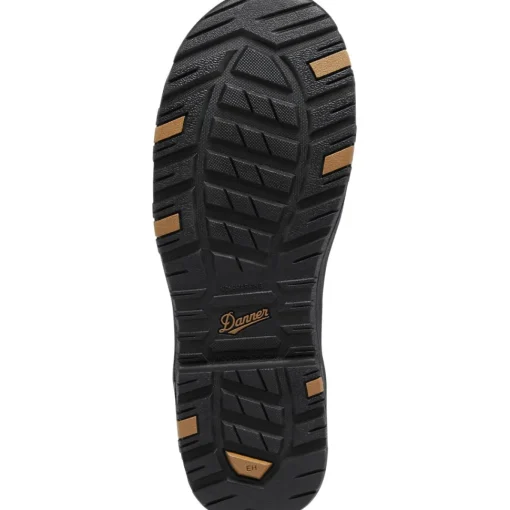 Danner Men's Caliper 8" Aluminum Toe WP Lace Up Work Boot - Brown - 19459