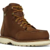 Danner Men's Cedar River 6" WP Alumi Moc Toe Work Boot - Brown - 14301