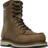 Danner Men's Cedar River 8" Moc Toe WP Hunt Work Boot -Brown- 14304