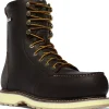 Danner Men's Cedar River 8" AT Waterproof Slip Resist Work Boot -Brown- 14306