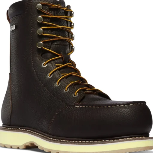 Danner Men's Cedar River 8" AT Waterproof Slip Resist Work Boot -Brown- 14306