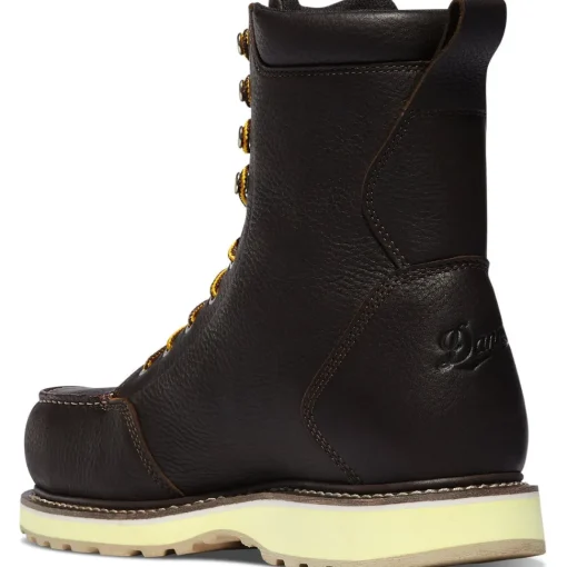 Danner Men's Cedar River 8" AT Waterproof Slip Resist Work Boot -Brown- 14306