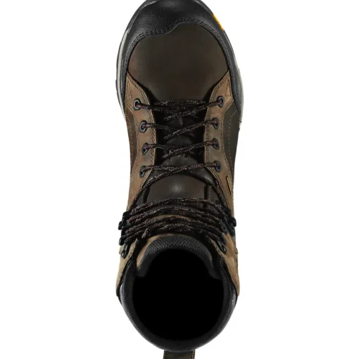 Danner Men's Crucial 8" Plain Toe Waterproof Work Boot- Brown - 15862