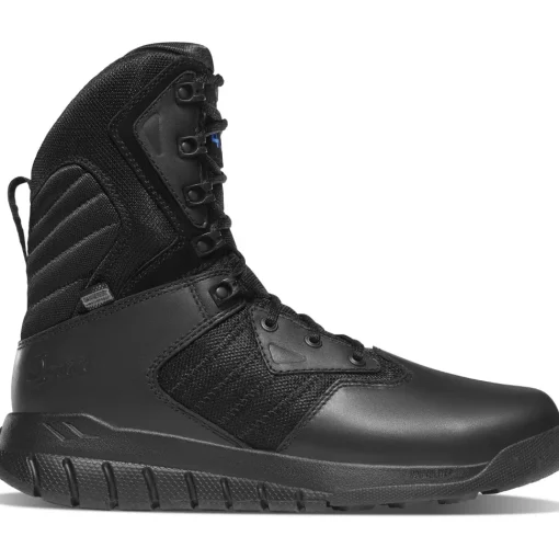 Danner Men's Instinct Tactical 8" WP 400G Side-Zip Boot- Black - 25332