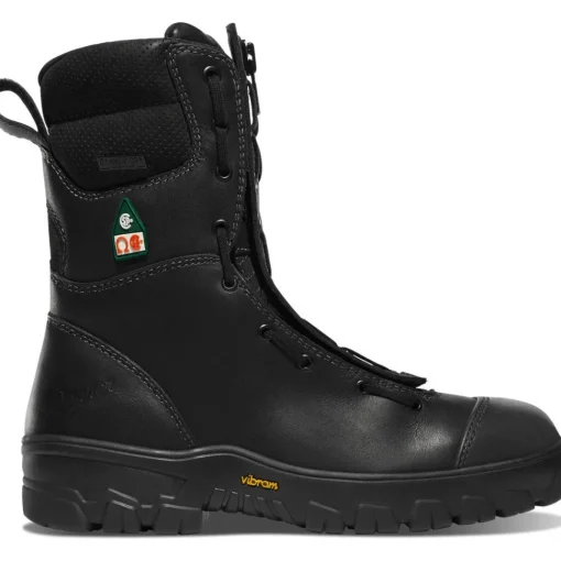 Danner Men's Modern Firefighter 8" CT Waterproof Duty Boot -Black- 18051