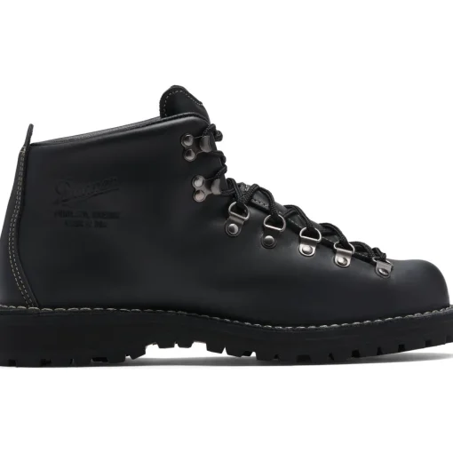 Danner Men's Mountain Light II 5" WP USA Made Hiking Boot Black- 30860