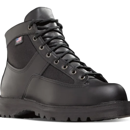 Danner Men's Patrol USA Made 6" Waterproof Duty Boot - Black - 25200