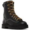 Danner Men's Rain Forest USA Made 8" Comp Toe WP Work Boot Black 11550